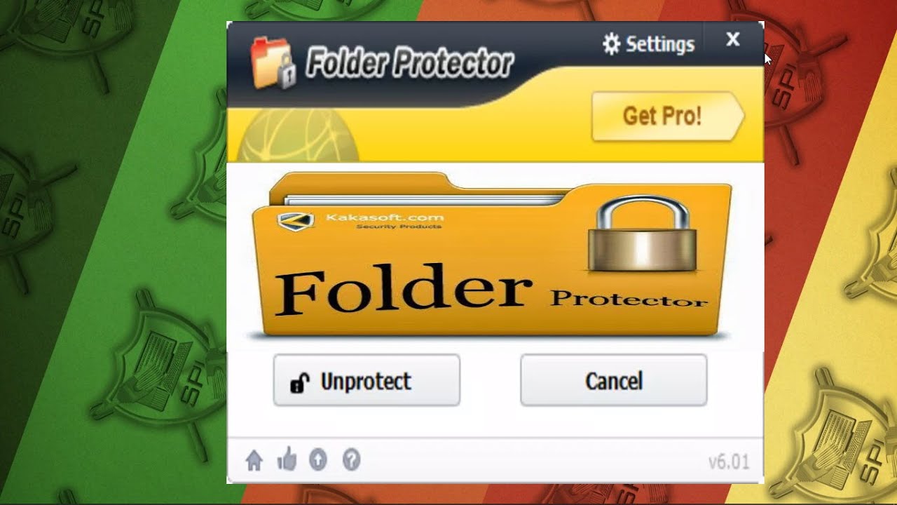 Contrase&ntilde;as a tus carpetas con Folder Protect