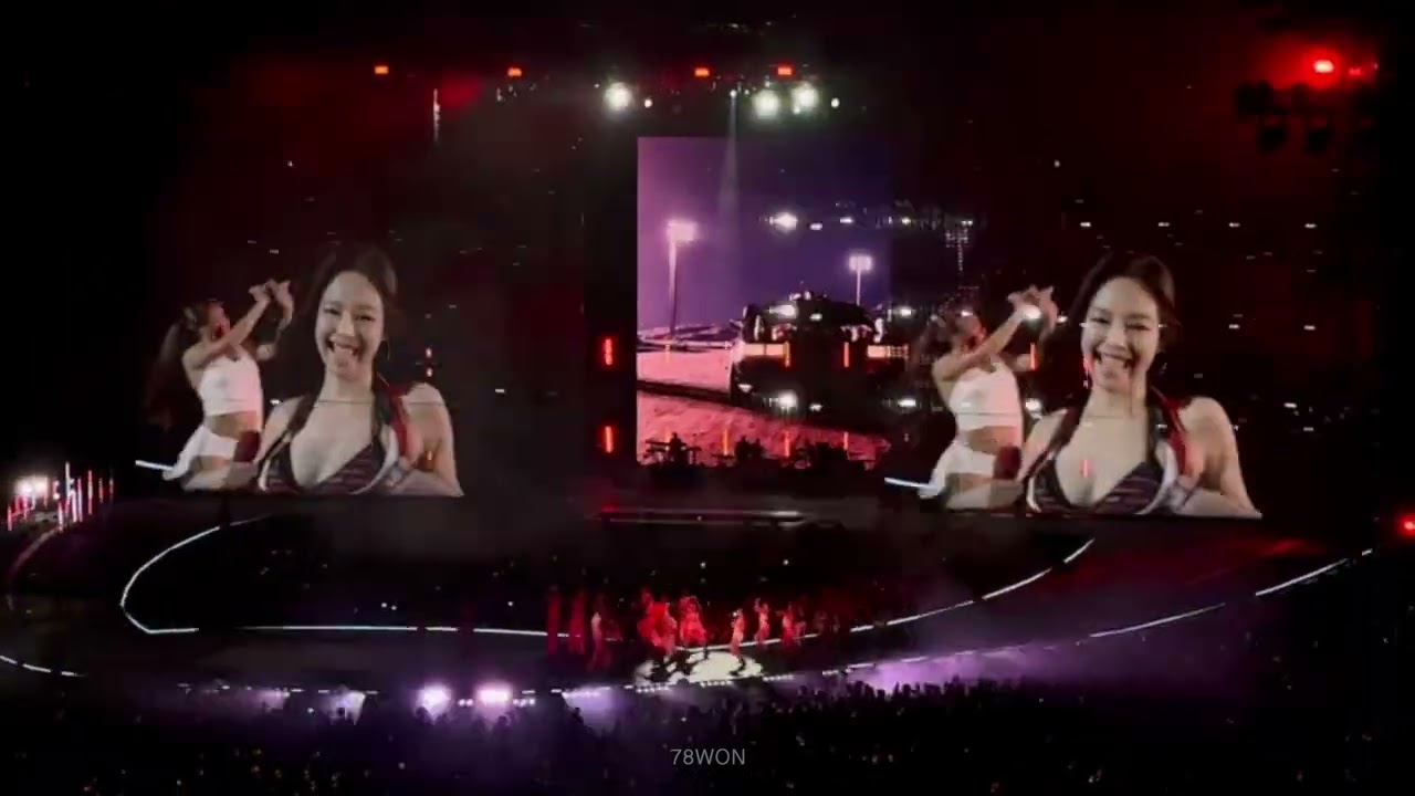 250713 Mantra + With the IE + Like Jennie - BLACKPINK Deadline Tour Los Angeles Day 2 Fancam