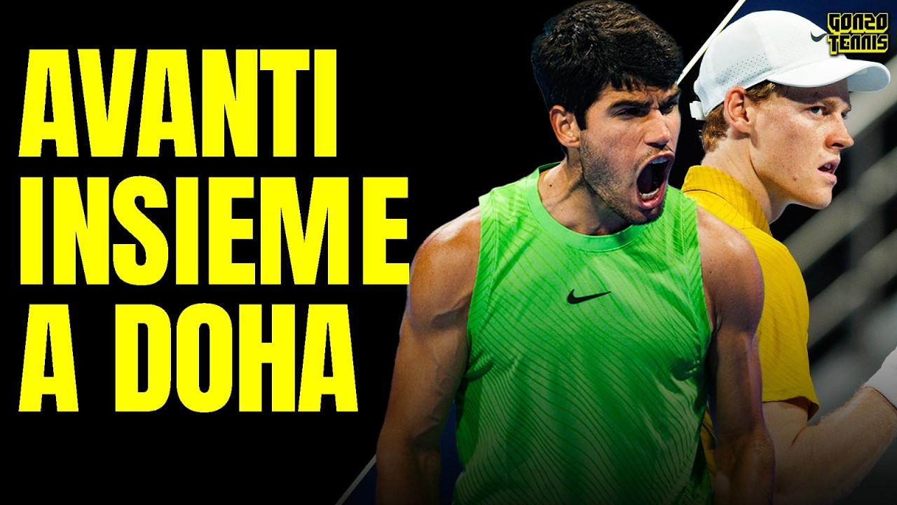 SINNER e ALCARAZ proseguono la corsa a DOHA. Berrettini sogna la sfida con Joao Fonseca a RIO