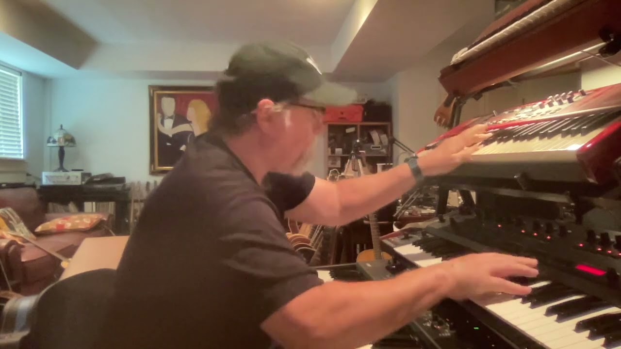 Firth of Fifth - Genesis cover -  with Yamaha CP73, Behringer UBXa, Nord, Mellotron Mini
