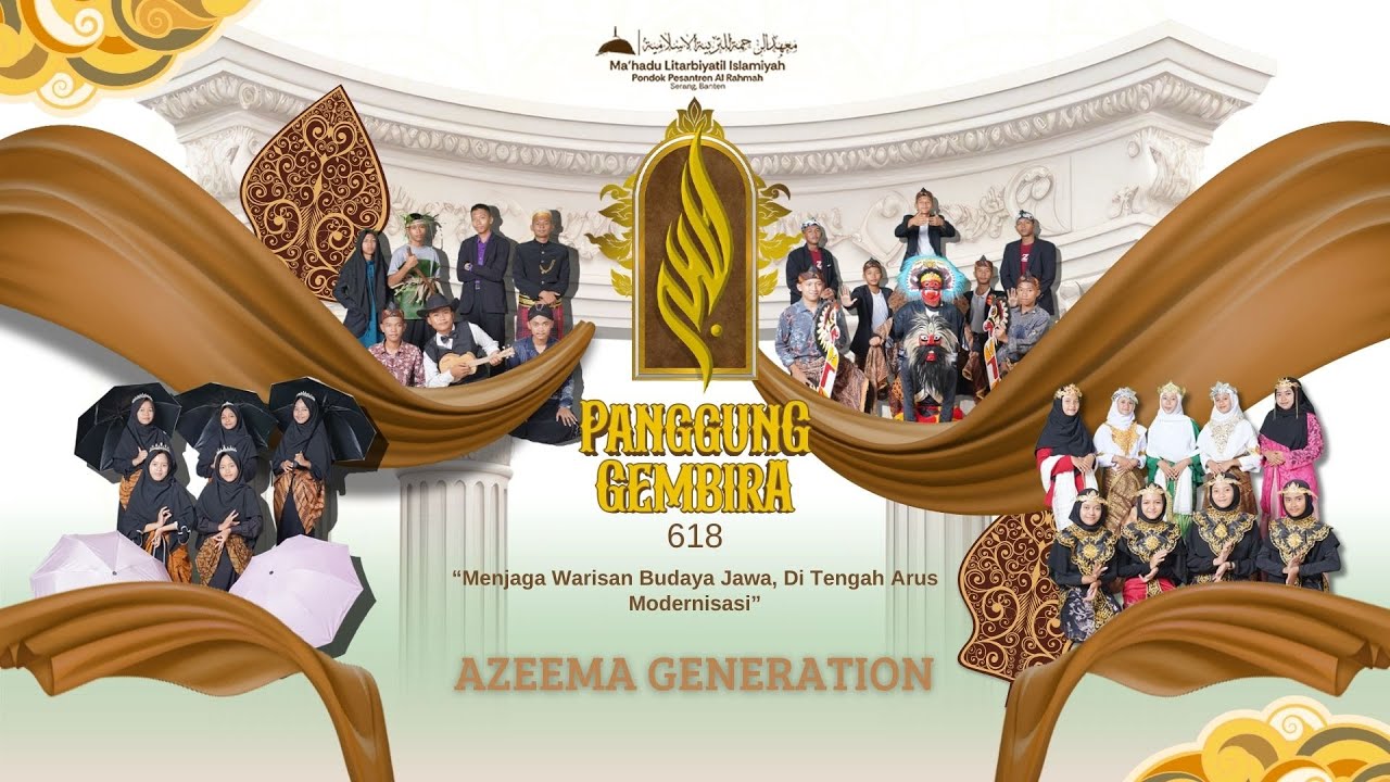LIVE STREAMING!!  PANGGUNG GEMBIRA 618 | AZEEMA GENERATION | PONDOK ALRAHMAH