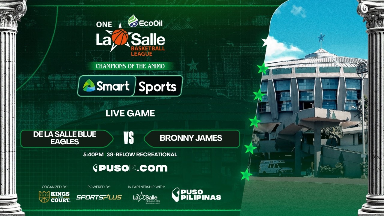 Livestream | 39 - Below | De La Salle Blue Eagles vs Bronny James | 03.15.26