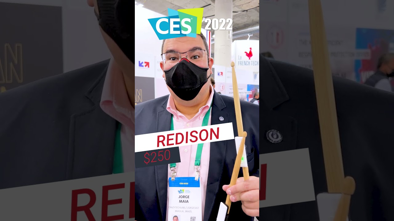 CES 2022: Senstroke + WeGroove da Redison #shorts