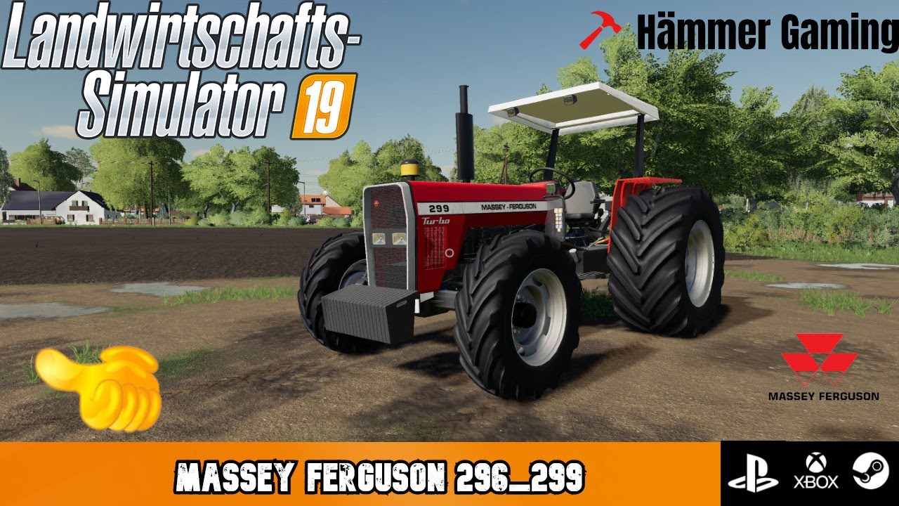 👉LS 19 Modvorstellung - Massey Ferguson 296_299👈PC Mod / PS4 / Xbox LS19 Mods Farming Simulator🚜👨🏻&zwj;🌾