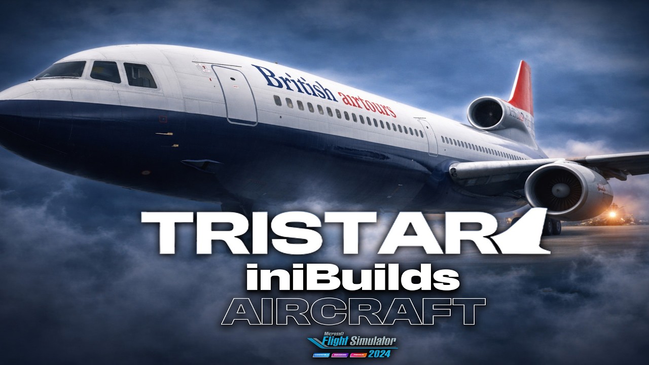 👉 MSFS 2024 TRISTAR INIBILDS LOCKHEAD L101 PIERWSZE PODEJSCIE DO SAMOLOTU