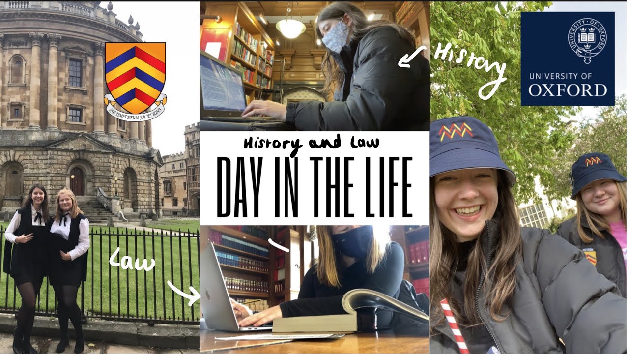 Day in the Life at Oxford University | History | Law | Northern state-school students