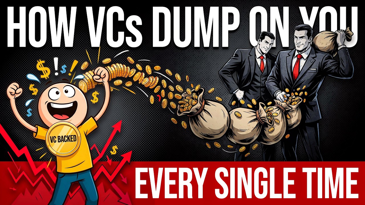 Crypto VC Investing EXPLAINED: How Venture Capital Dumps on Retail Every Single Time