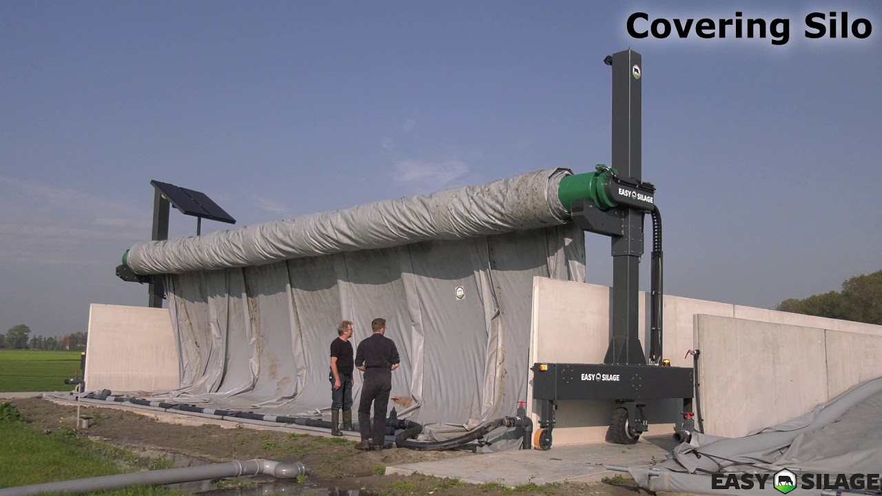 Kuil afdeksysteem van Easy Silage.