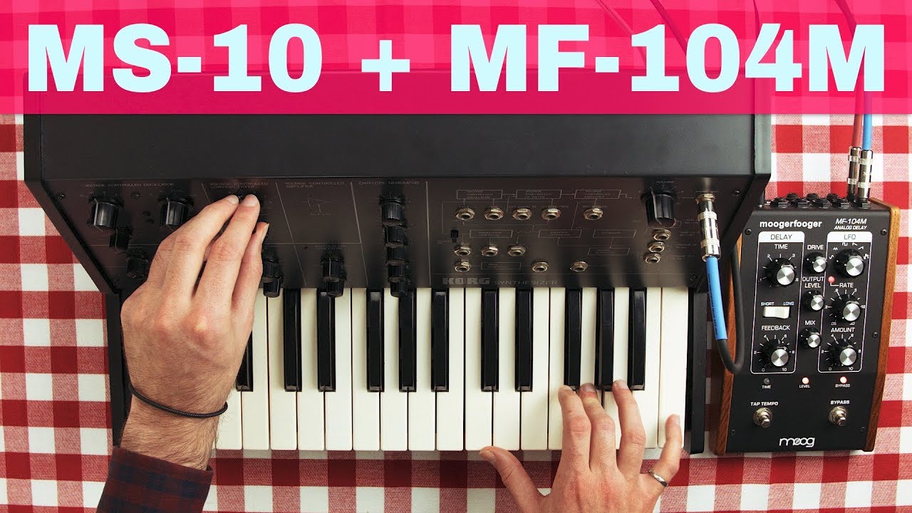 KORG MS-10 + MOOG MF-104M ~ Will They Pair? Ep.27