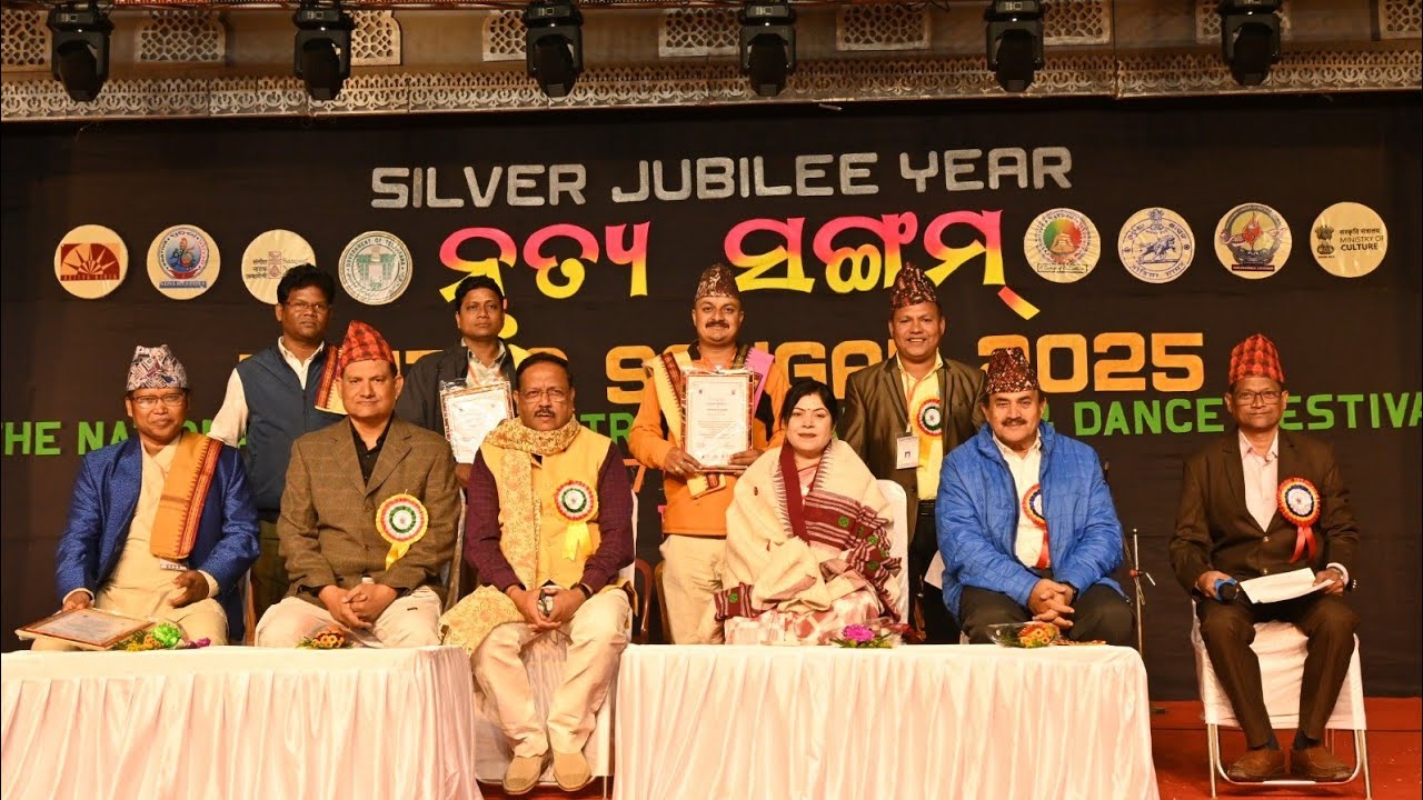 Silver Jubilee Nritya sangam 2025. International Art workshop  kalahandi india || Bk ART Galllery 