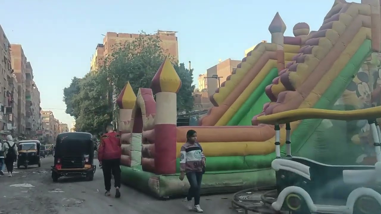 جوله سياحيه في شوارع شبرا الخيمه