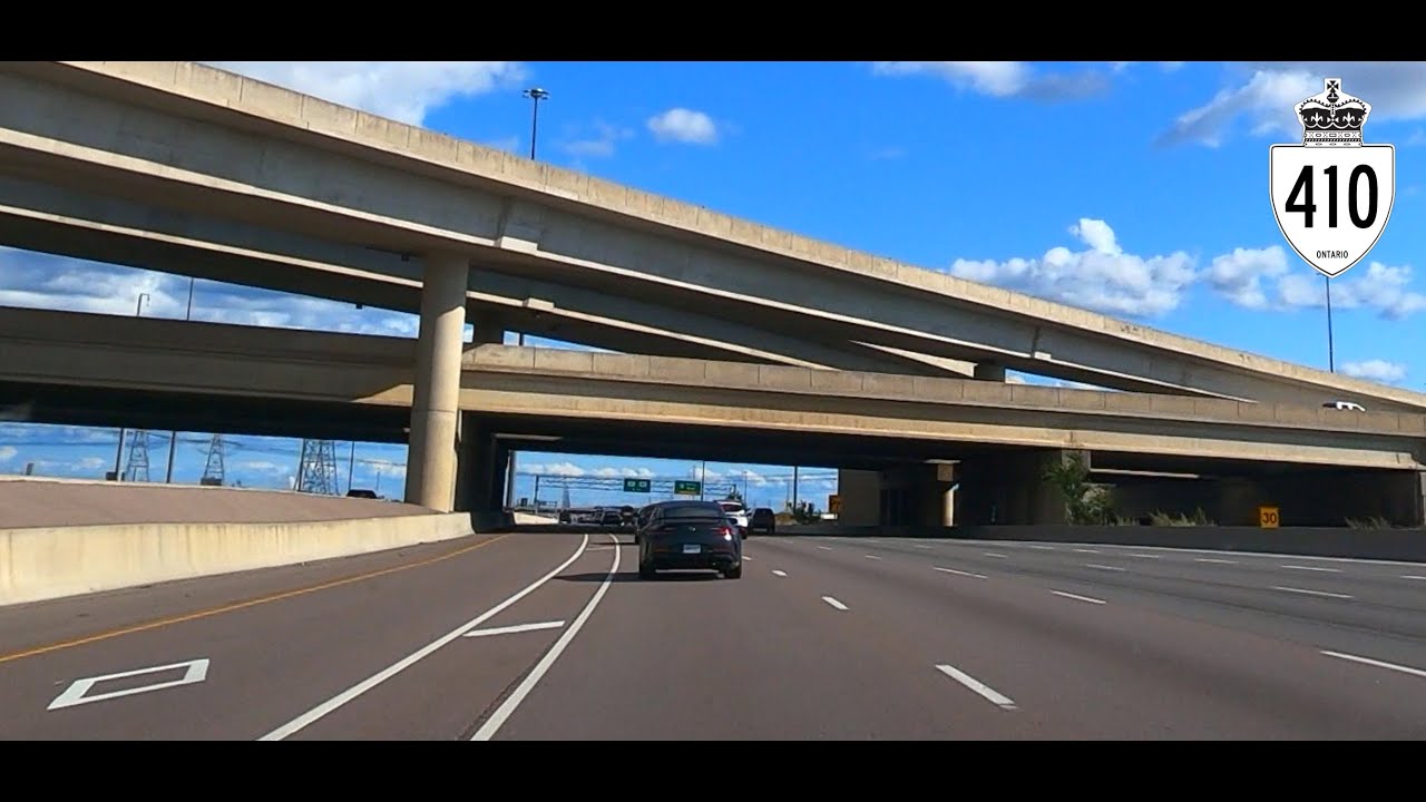 [2022/72] Highway 410 - Brampton to Toronto, Ontario via Hwy 427 (Toronto Freeways)