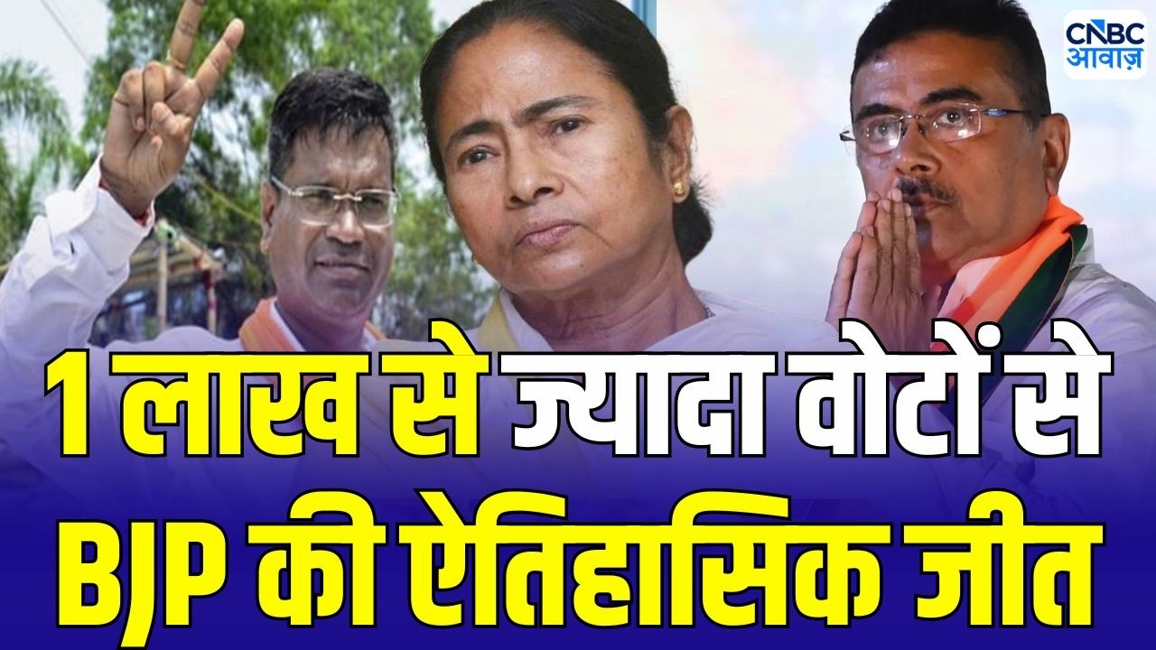 Falta election results: फाल्टा सीट पर पर BJP की ऐतिहासिक जीत, 1 लाख वोटों से जीते Debangshu Panda