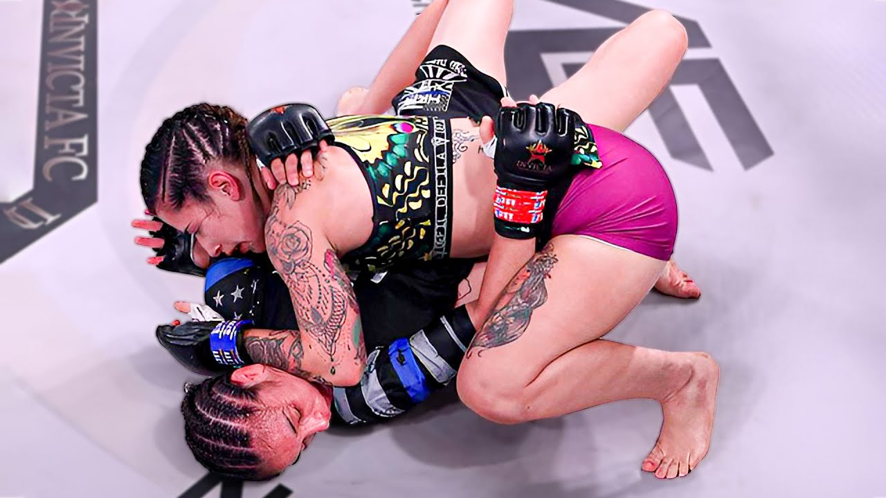 She Did the First EVER Von Flue Choke on Invicta! | Invicta FC 42