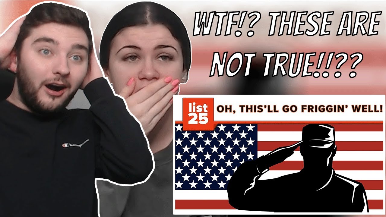 British Couple Reacts to 25 Common Misconceptions About The United States That Simply Aren't True