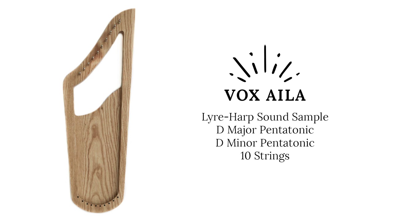 Pentatonic Lyre in D. SOUND SAMPLE. Vox Aila Instruments.