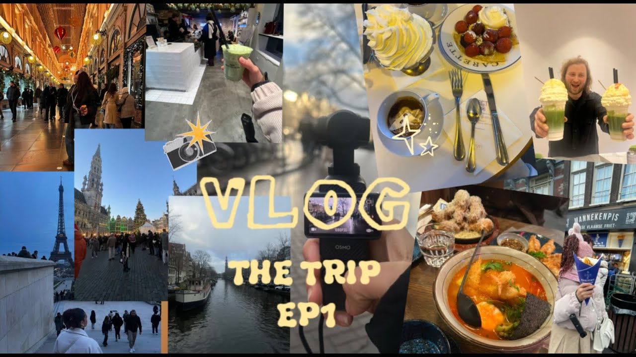 THE TRIP Diaries ep1🌍 |🇫🇷 !! وقعت في حب باريس