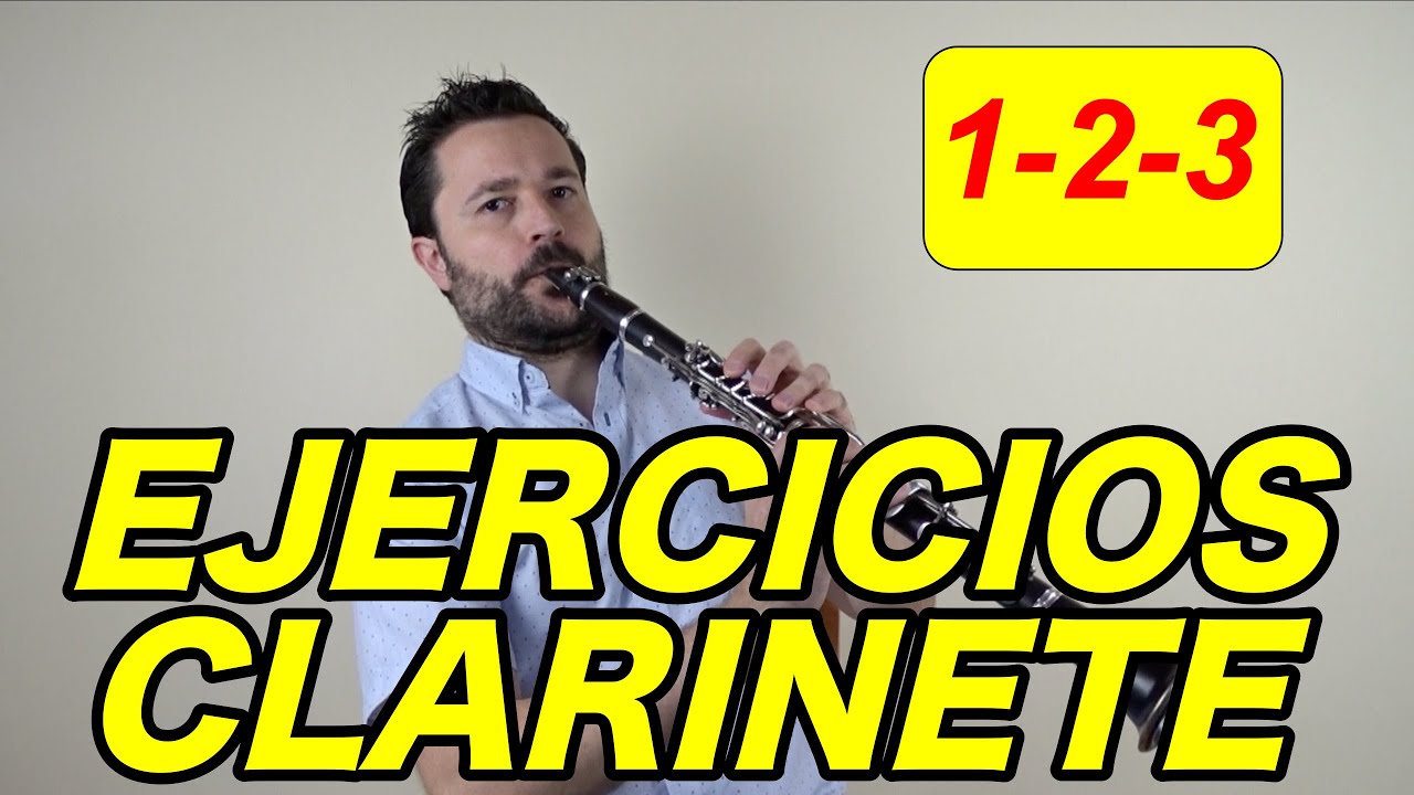 🔴 LOS PRIMEROS EJERCICIOS para empezar a TOCAR EL CLARINETE🔴   1️⃣-2️⃣-3️⃣  + 🎁4 TIPS de REGALO🎁