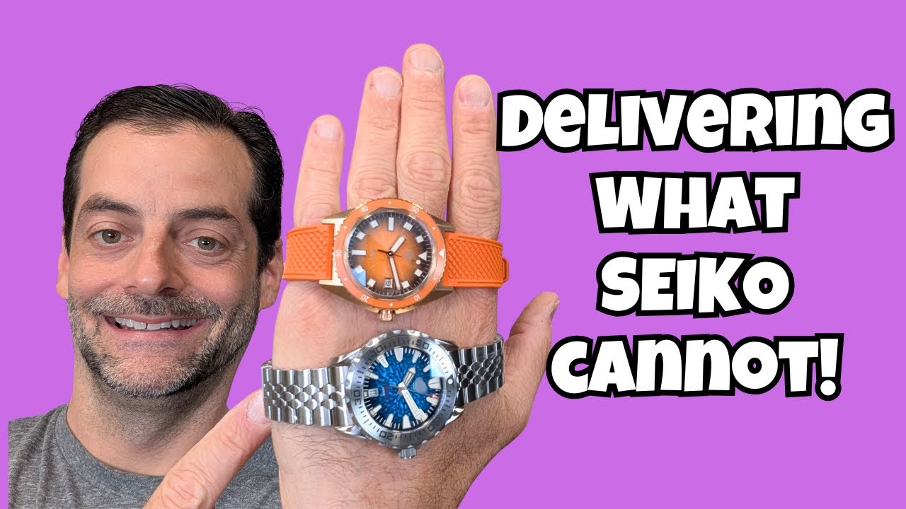 Seiko can't deliver like this! Turn to this brand for something different