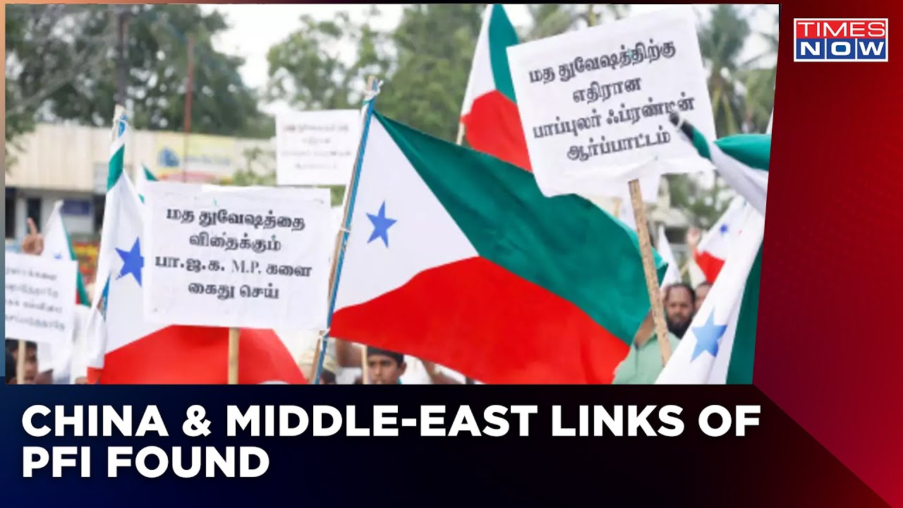 Chinese & Middle Eastern Link To PFI 'Radicals' Emerges, Lens On Foreign Funding Now | Breaking News
