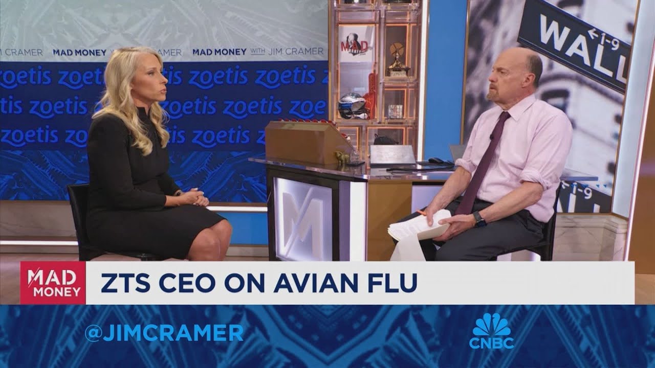 Zoetis CEO Kristin Peck sits down with Jim Cramer