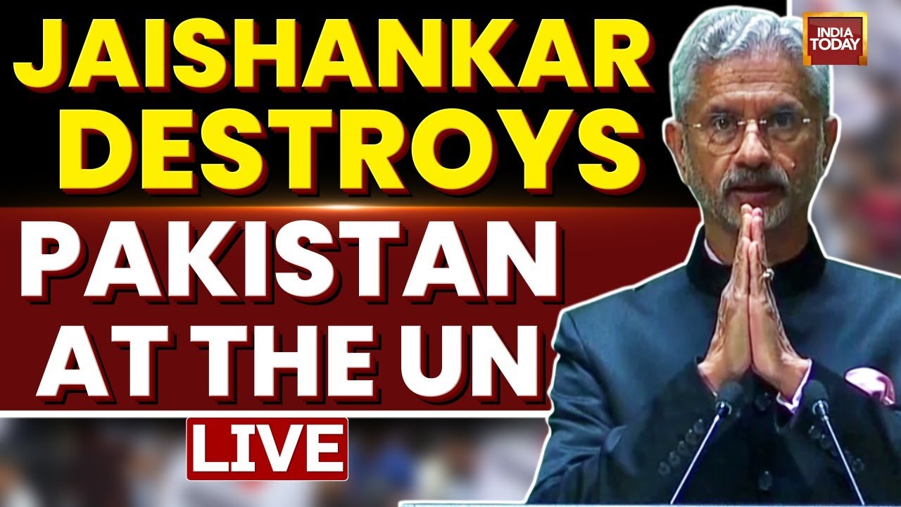 EAM Jaishankar Rips Into Pakistan At The UN, Says 'All Is Not Well' With The United Nations