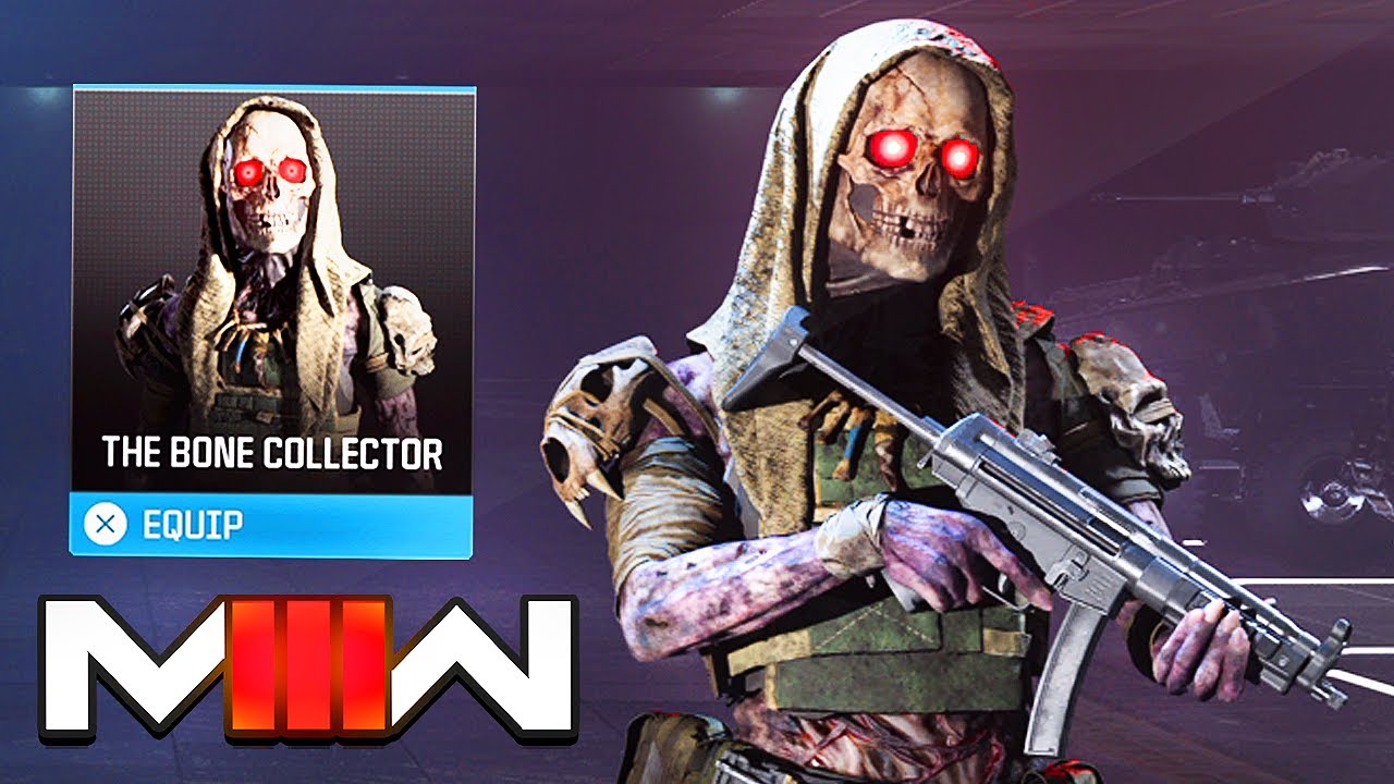 MW3 - Unlock Free Zombie Operator Skin (The Bone Collector Zombies Boss Fight Reward)