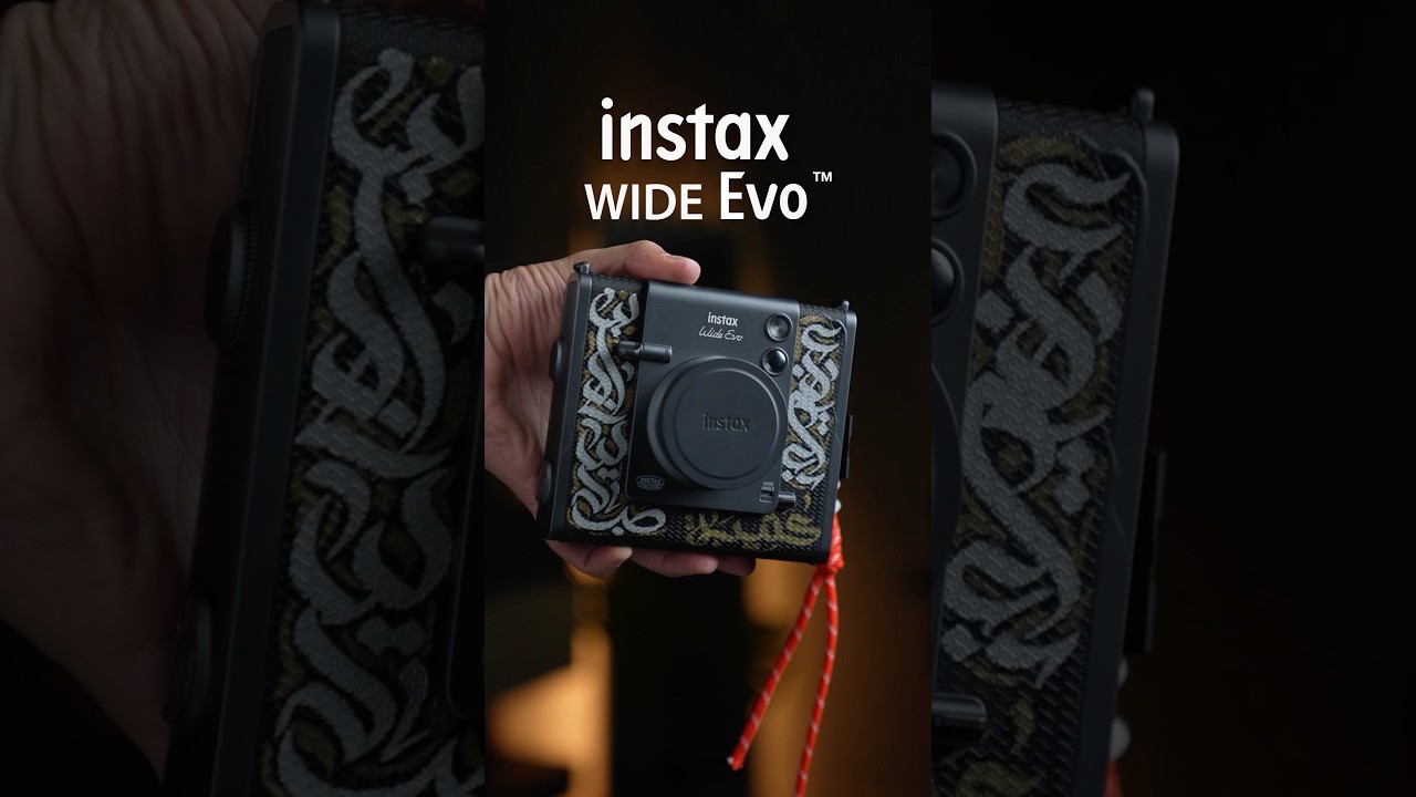 #كاميرا فوجي فيلم انستاكس الجديدة #camera #fujifilminstax wide evo