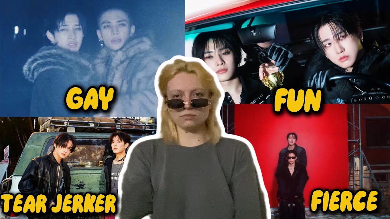 Stray Kids (‘Burnin’ Tires’ , ‘Truman’ , ‘ Escape’ and ‘Cinema’) MVs Reaction