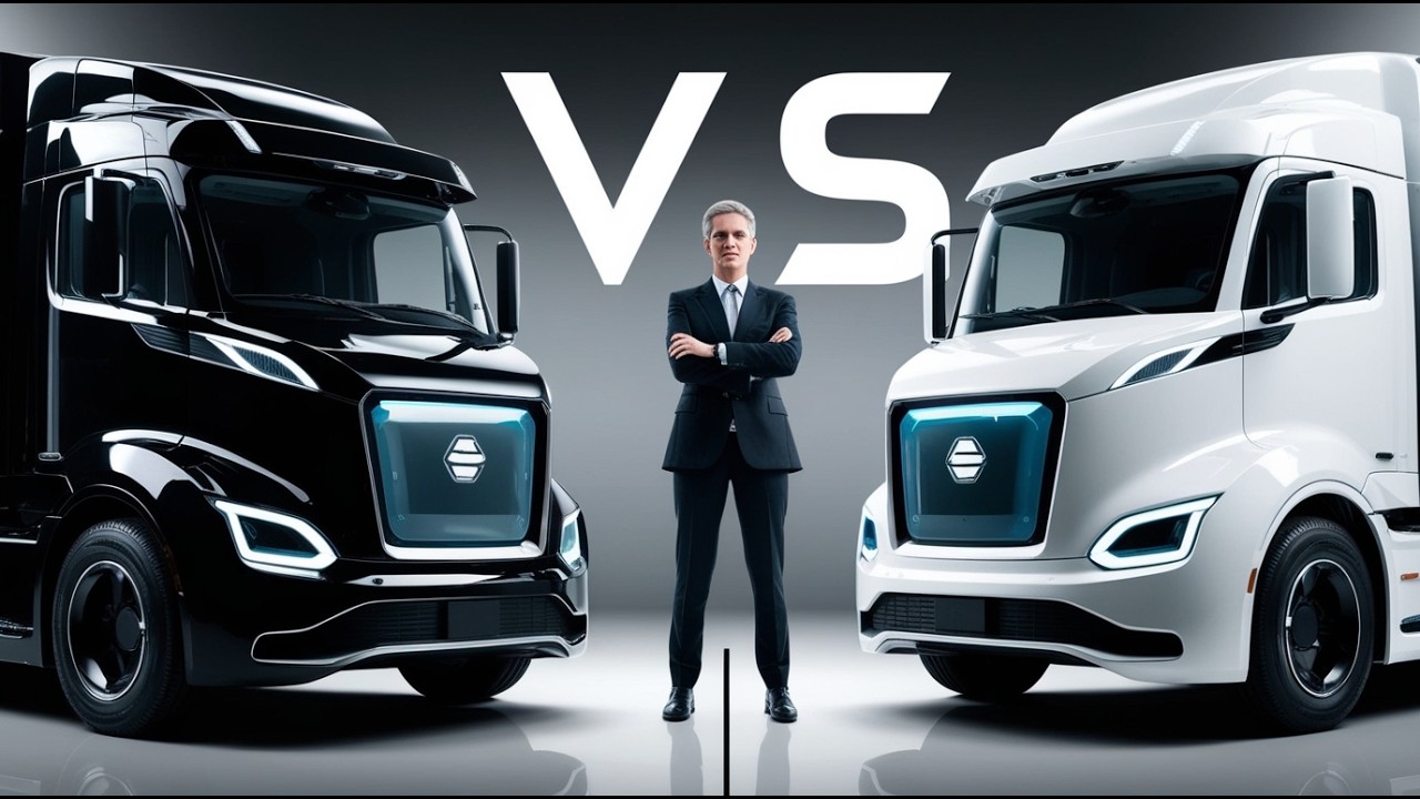 ¿COPIA DE TESLA? Elon Musk Revela el Camión Windrose que Desafía al Tesla Semi