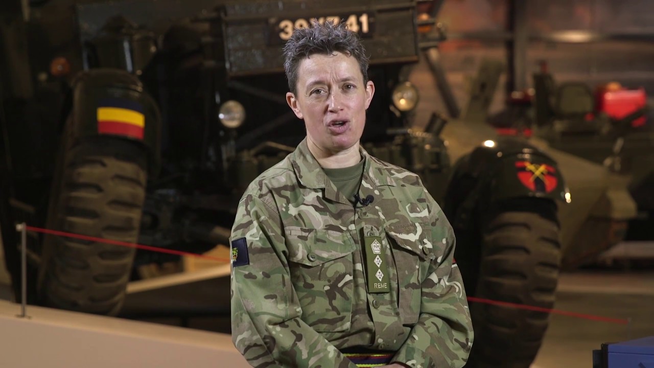 REME Corps Colonel - End of REME75 Address