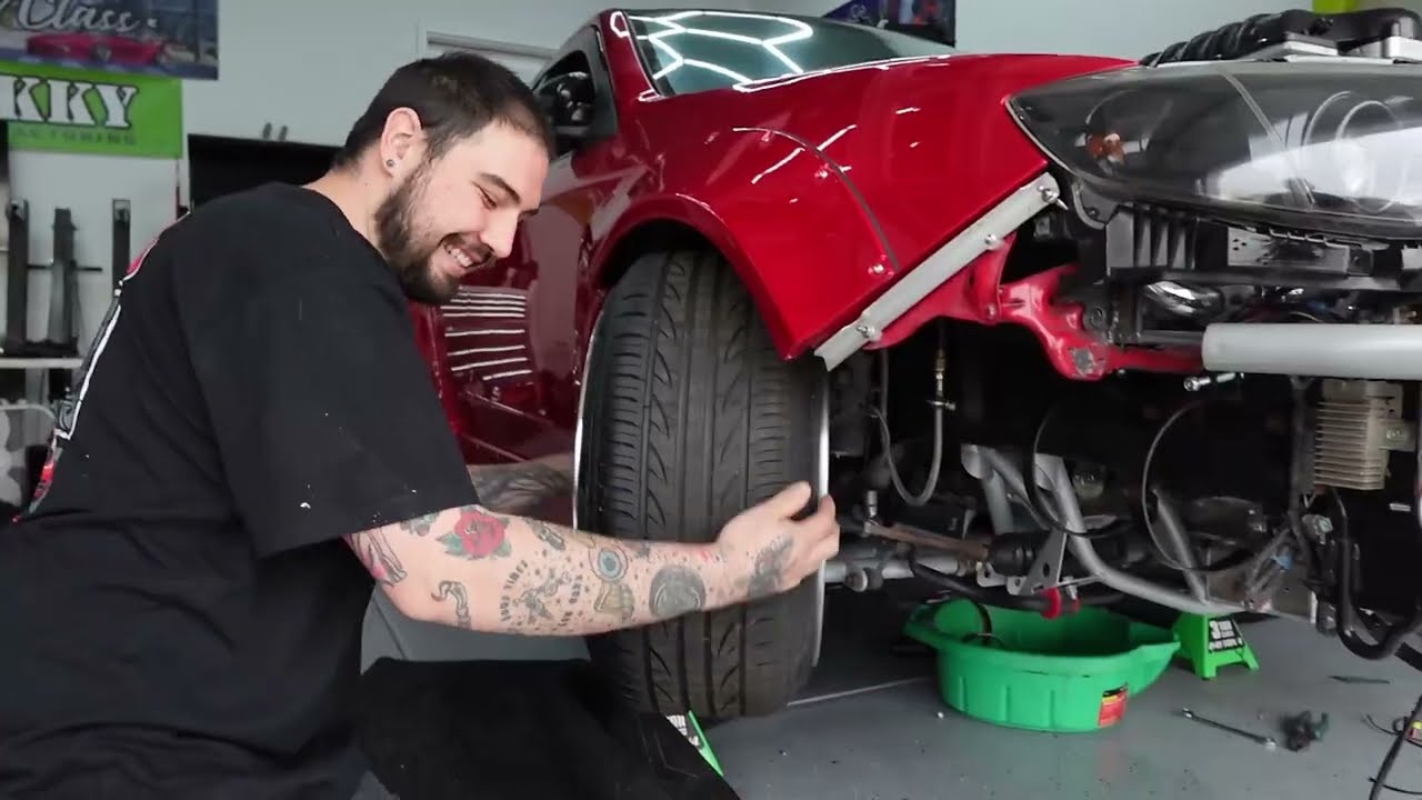 Interchiller tank/pump and catch can install on my ls swapped hellcat supercharged WRX!