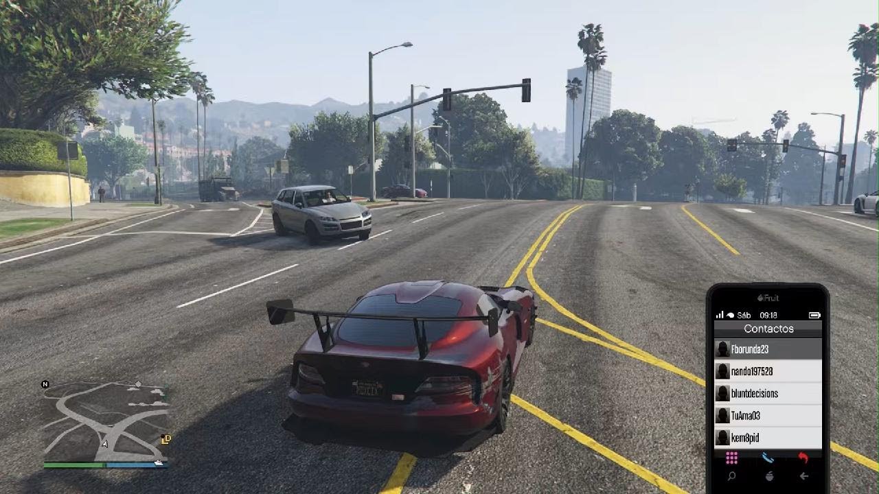 HAO Time trial - Banshee GTS on empty roads