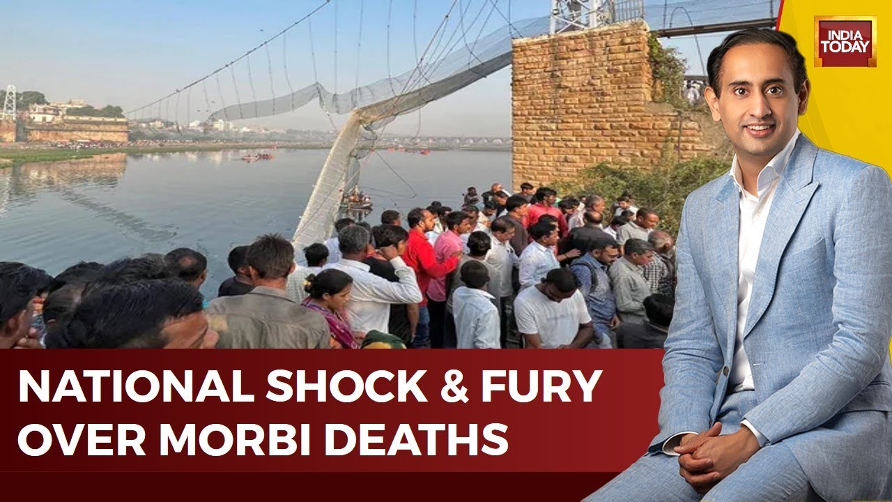 Rahul Kanwal LIVE | 47 Children Killed In Morbi Bridge Tragedy, Who's Responsible? | Newstrack
