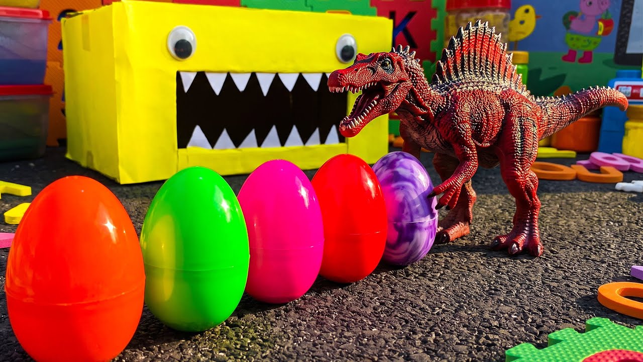 GIANT SURPRISE EGGS! 😱 Hatching Magic Dinosaur Toys & Funny Monster Box Playtime 🦖