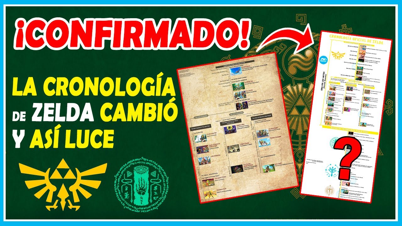 La CRONOLOGÍA de ZELDA CAMBIÓ para SIEMPRE | N Deluxe