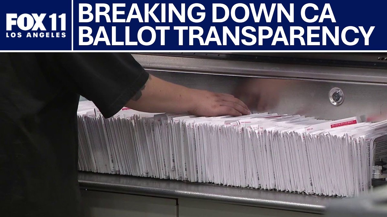 California's election under scrutiny despite ballots being counted in front of 24-hour cameras