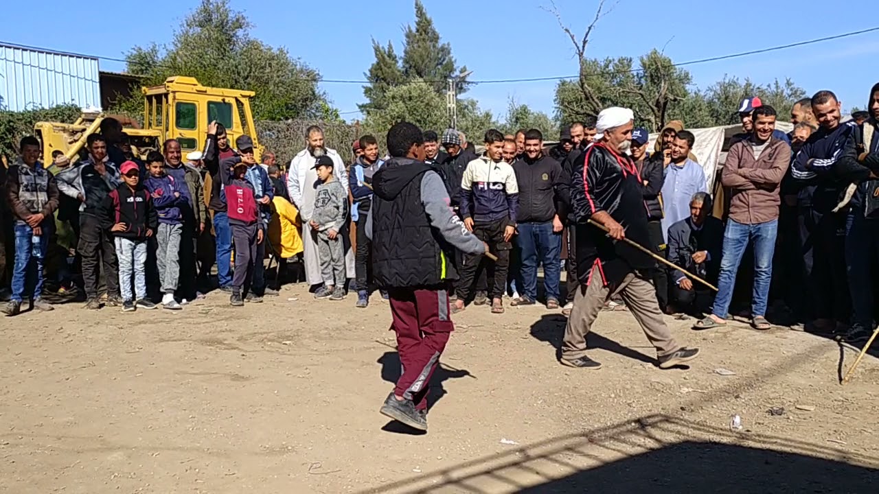 رياضة العصى التقليدية مع الشيخ الحبيب Algérien traditionnel Combat Stick