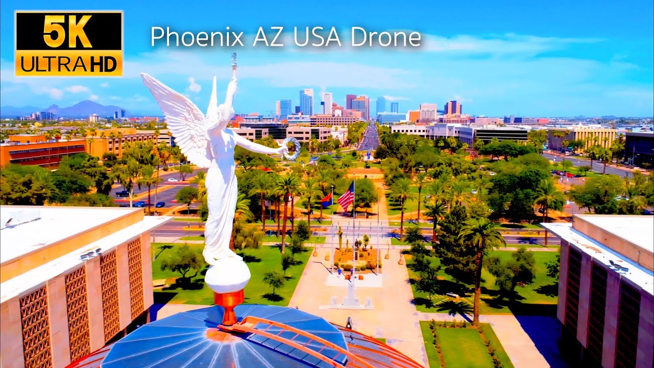 Phoenix Arizona USA  in 5K UHD Drone