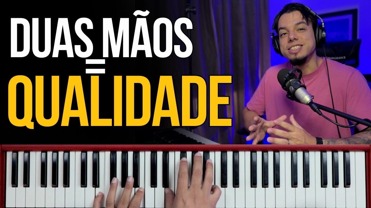 Se VOCÊ NÃO TOCA BEM com as DUAS MÃOS, VEJA ISSO