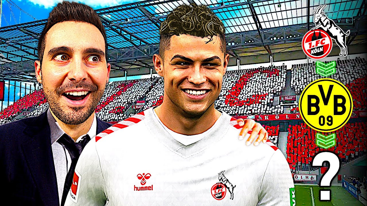 Ich spiele RONALDOs KARRIERE als BUNDESLIGA SPIELER !!! 🐐➡️🇩🇪