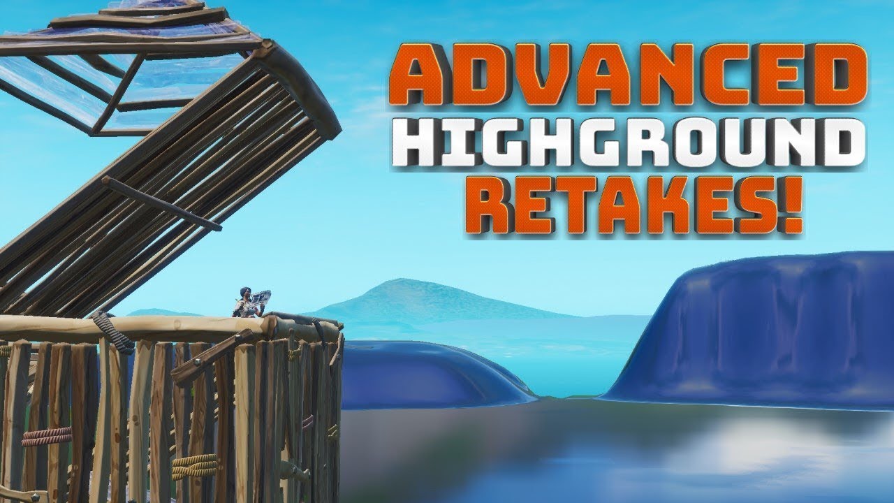 3 easy high ground retakes for beginners | Fortnite Tricks