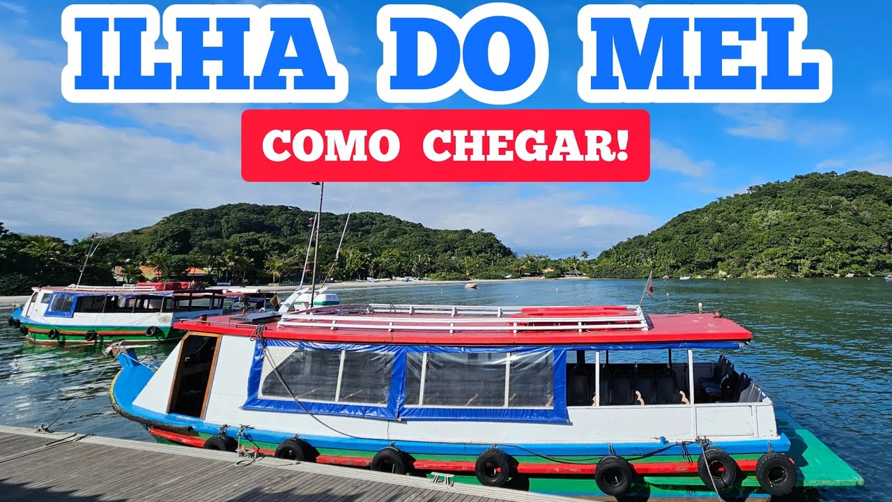 Como CHEGAR na ILHA DO MEL | O QUE FAZER + PREÇOS - Encantadas, Brasília!