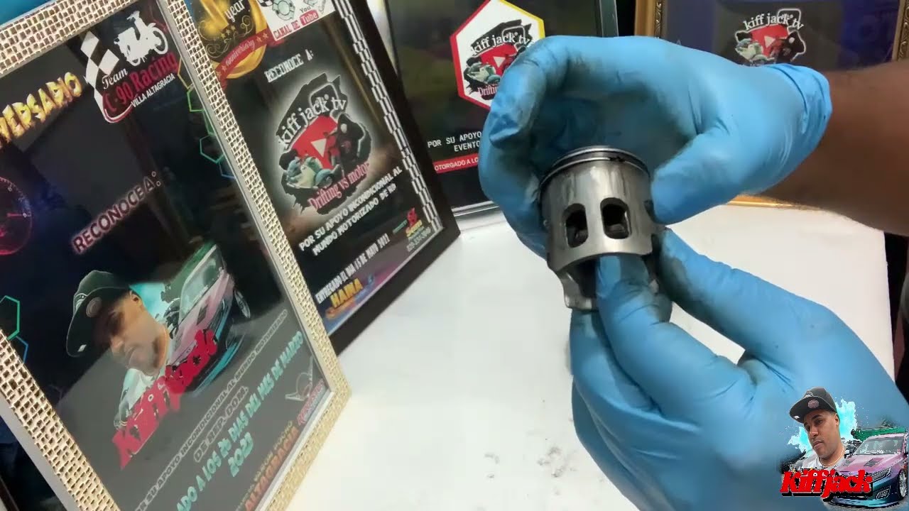 Como montar las anillas y pistón al cilindro PASOLA SCOOTER artística 3KJ 50cc y 90cc
