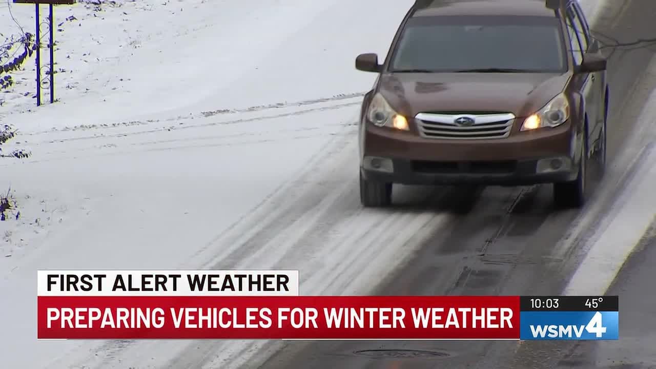 How to prepare your car for a winter storm