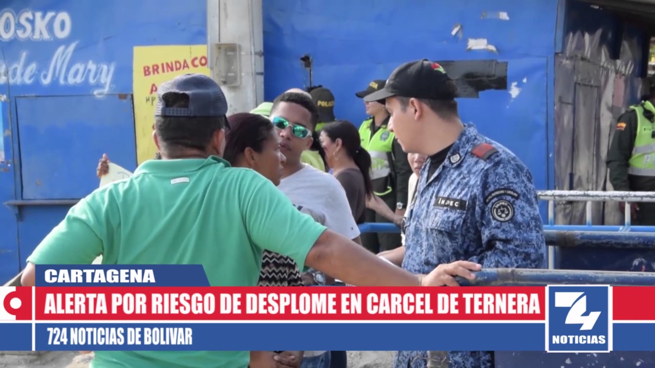 RIESGO DE DESPLOME EN CÁRCEL DE CARTAGENA