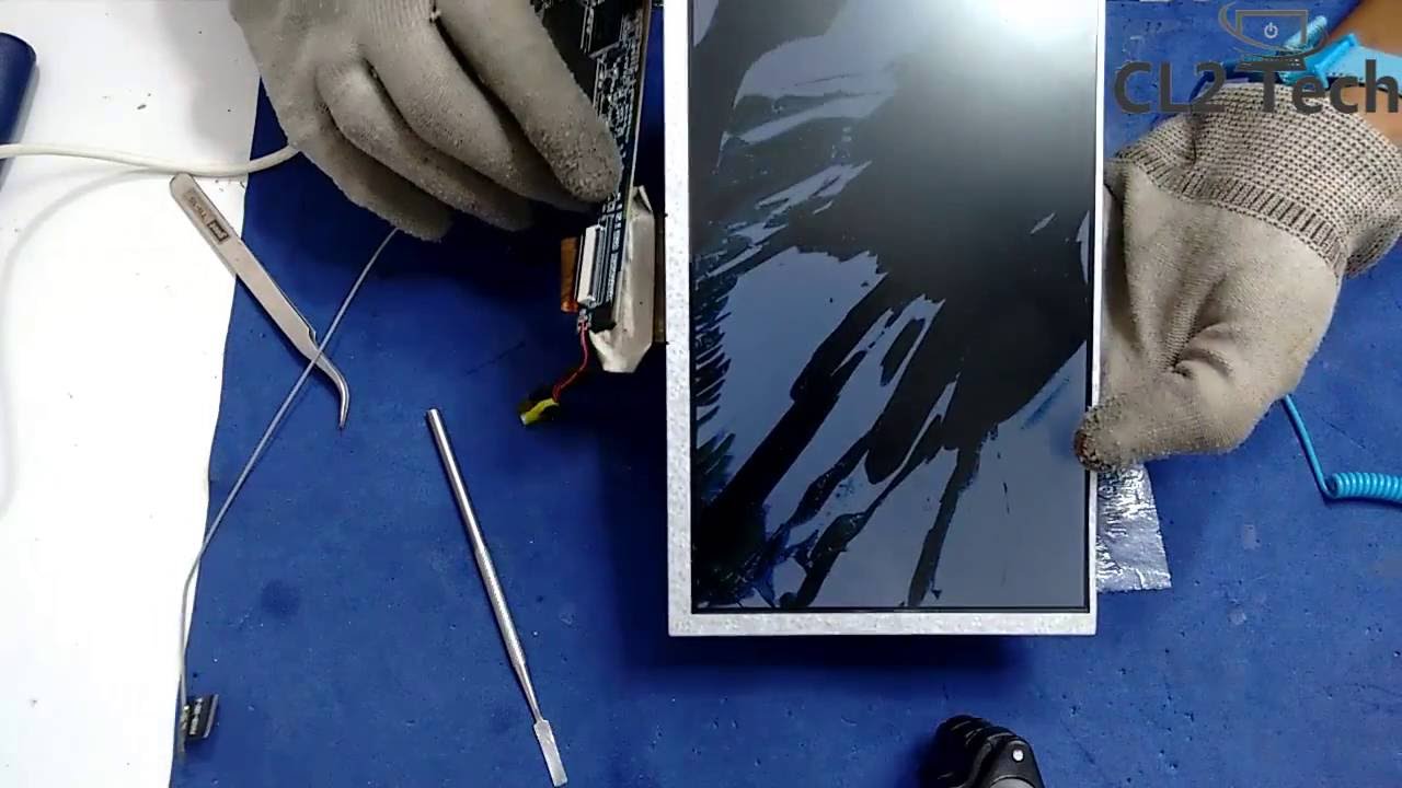 Tela lcd tablet ruim, quebrada ou manchada