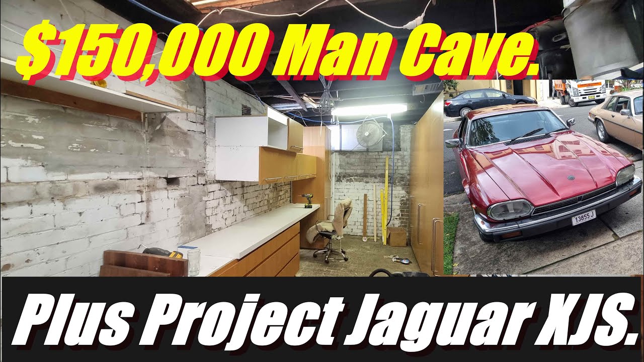 Jaguar XJS 3.6 litre Project plus my new Man Cave