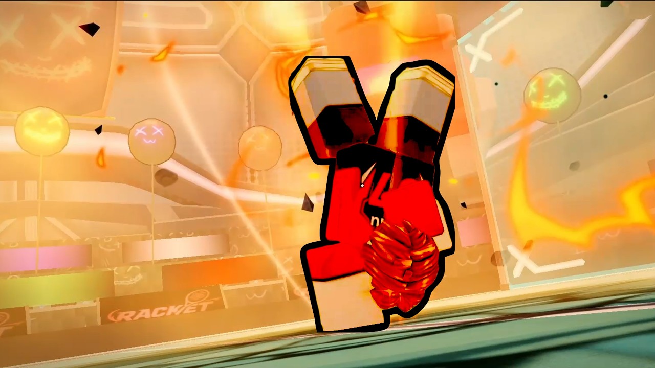 My Friend COOKED Me in Roblox Racket Rivals… Then THIS Happened