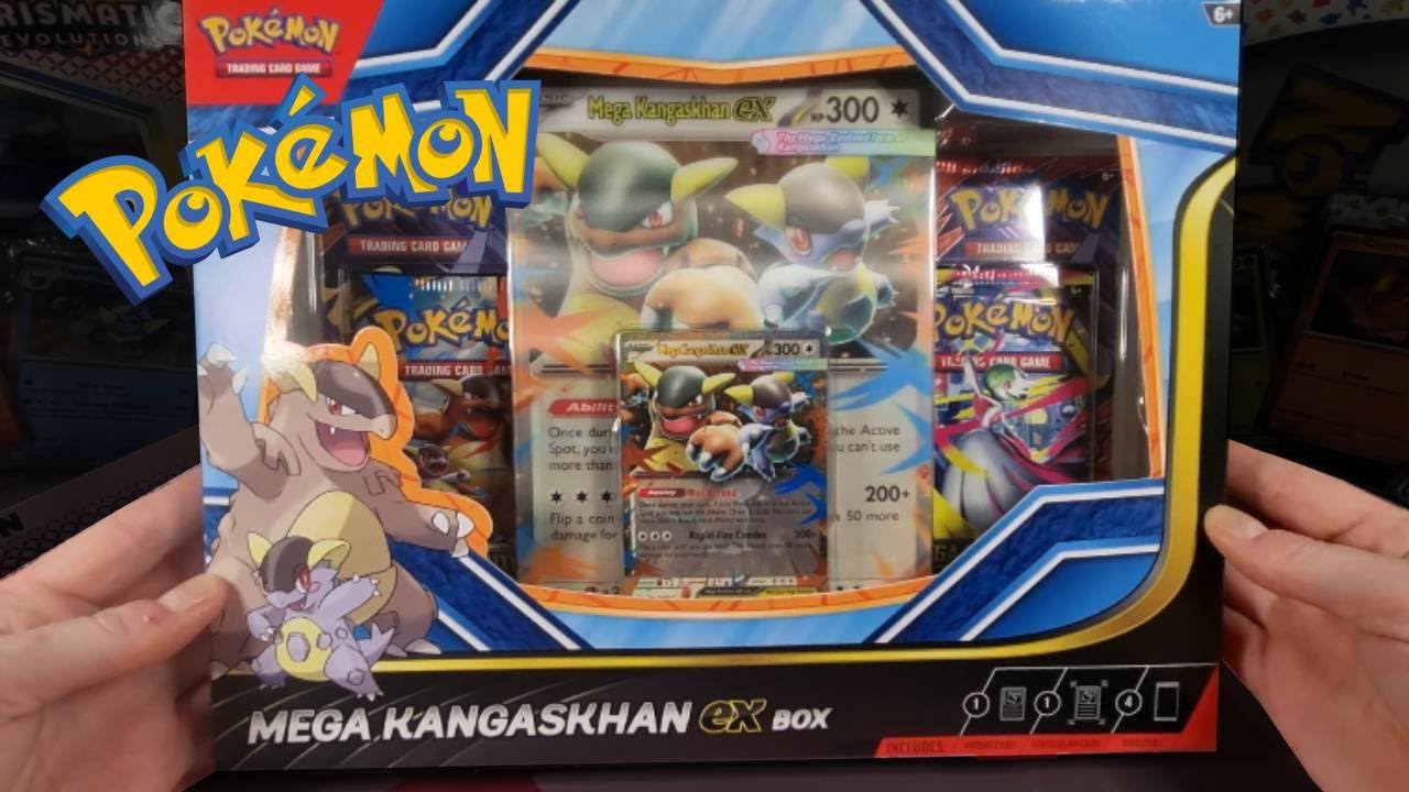 Pokemon Mega Kangaskhan Ex Collection Box Opening